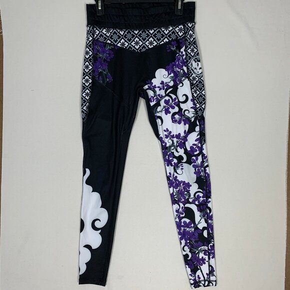 Gaidama Women's Cherry Blossom Ranked Jiu Jitsu Spats Medium - Picture 1 of 8